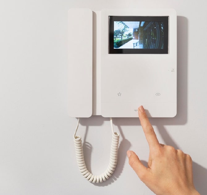 Video door phone installation services by AVL Technology